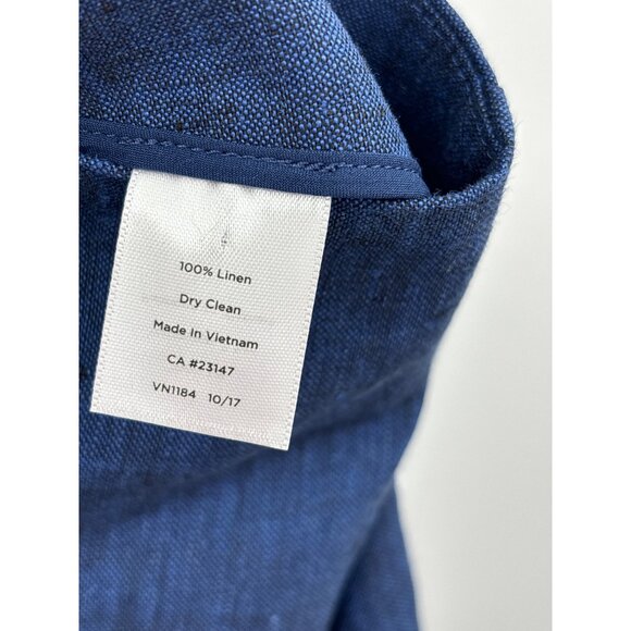 Talbots Chelsea Straight Leg Crop Pant Blue 18W - Picture 5 of 5